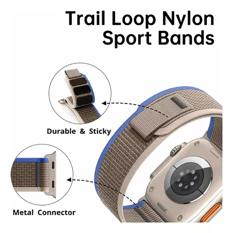 Trail Loop-band voor Apple Watch-banden
