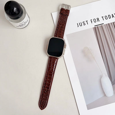Leather Watch Band for Apple Watch Strap