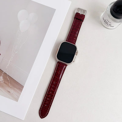 Leather Watch Band for Apple Watch Strap