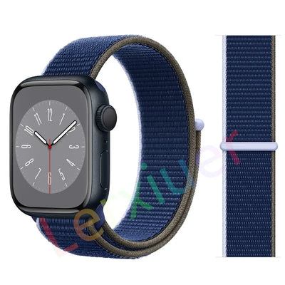 Slim leather strap for Apple Watch band