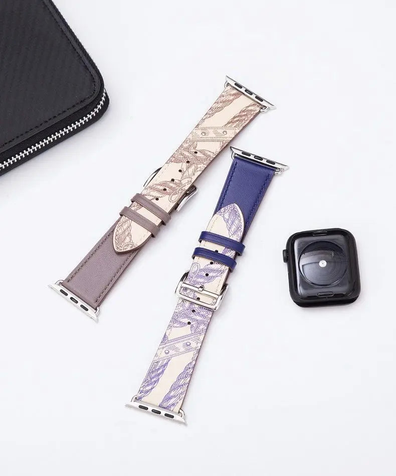 Leather Watch Straps for Apple Watch band