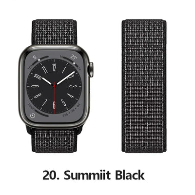 Nylon loop Correa For Apple Watch Band