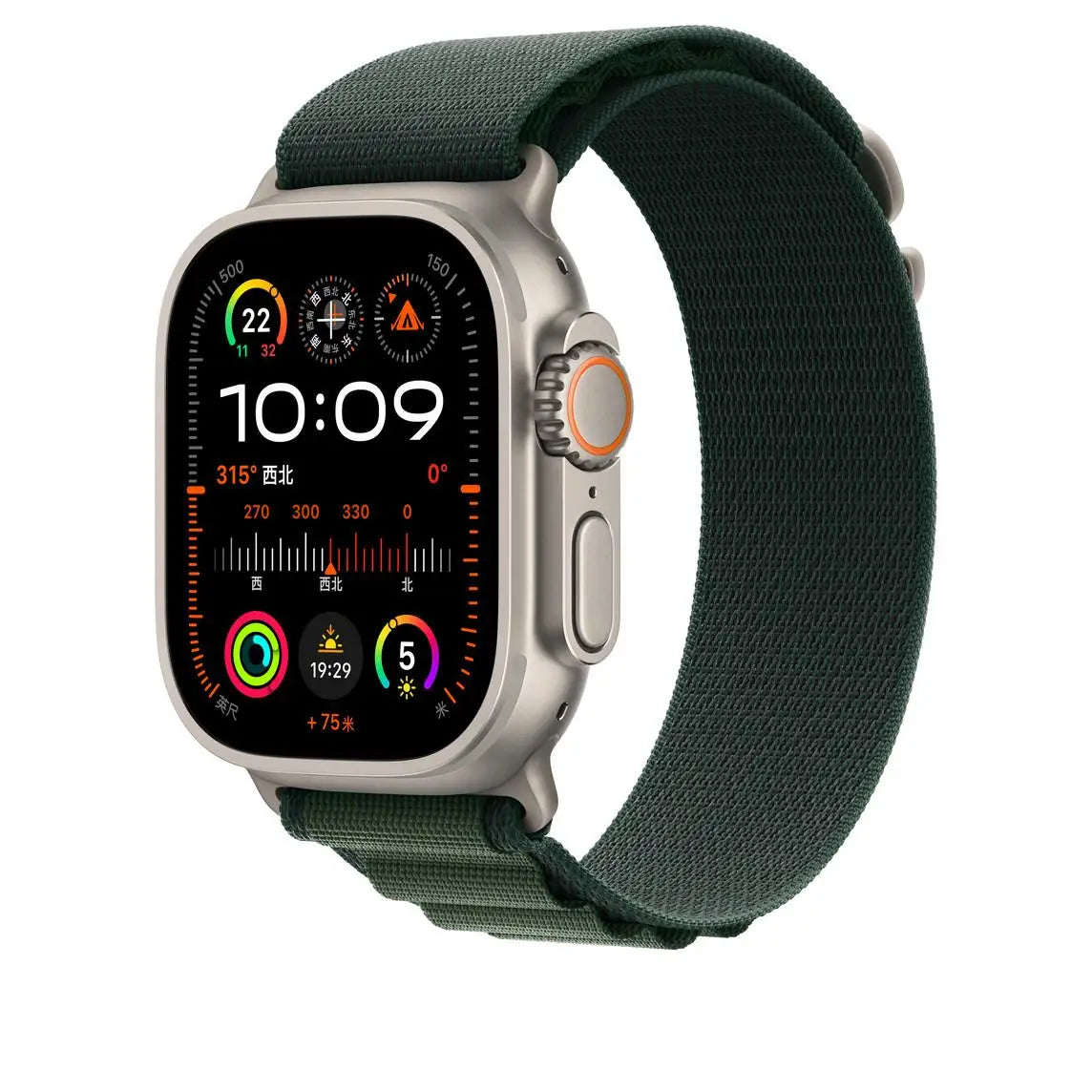 Alpine lus voor Apple Watch ultra 3 2 band