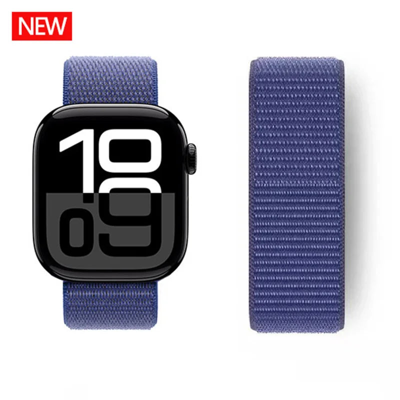 Nylon loop Correa For Apple Watch Band