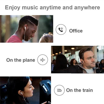 Luxury Wired Lightning Earphones For Apple iPhone