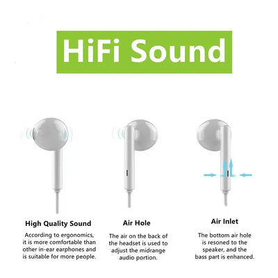 Luxury Wired Lightning Earphones For Apple iPhone