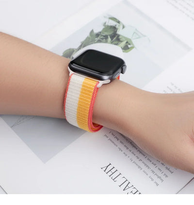 Nylon loop Correa For Apple Watch Band