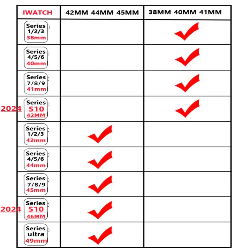 Silicone Strap for Apple watch band