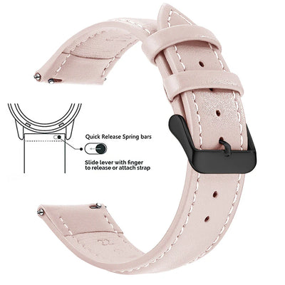 Top Grain Genuine Leather Watch Band