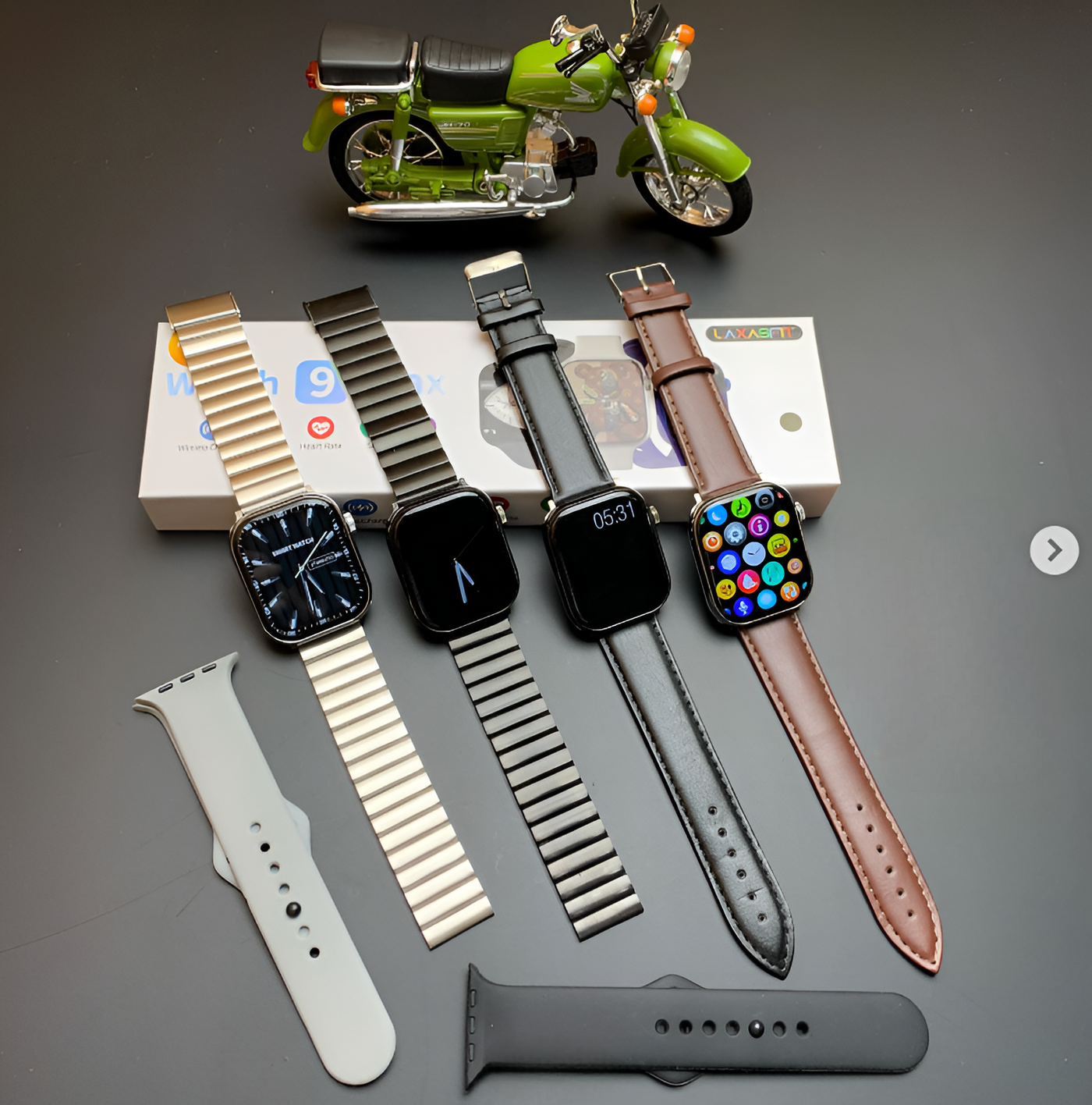 Watch 9 Max Stainless Steel with CTZN Chain strap