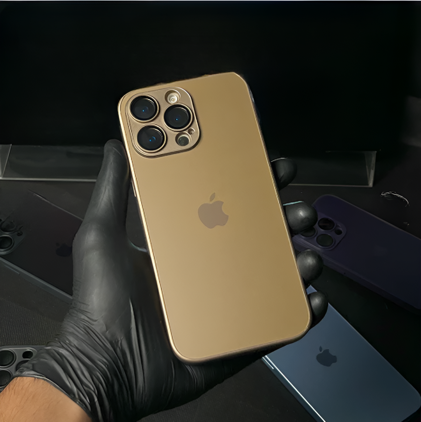 Desert Titanium AG Premium Glass Case (special edition)