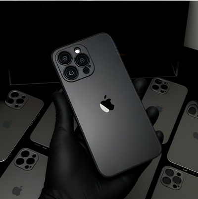 Black Titanium AG Premium Glass Case