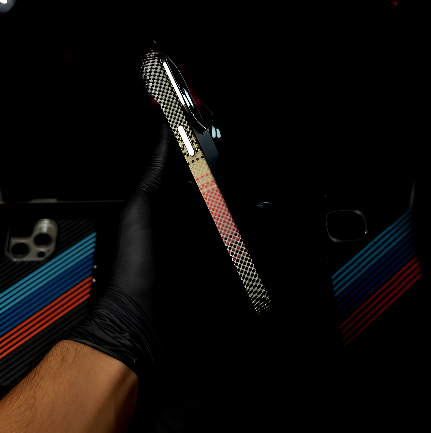 Sunset Carbon Fiber Premium Quality Case