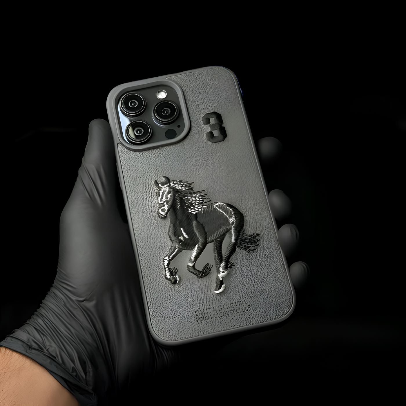 Premium 3D Embroidered Santa Barbara Polo Case