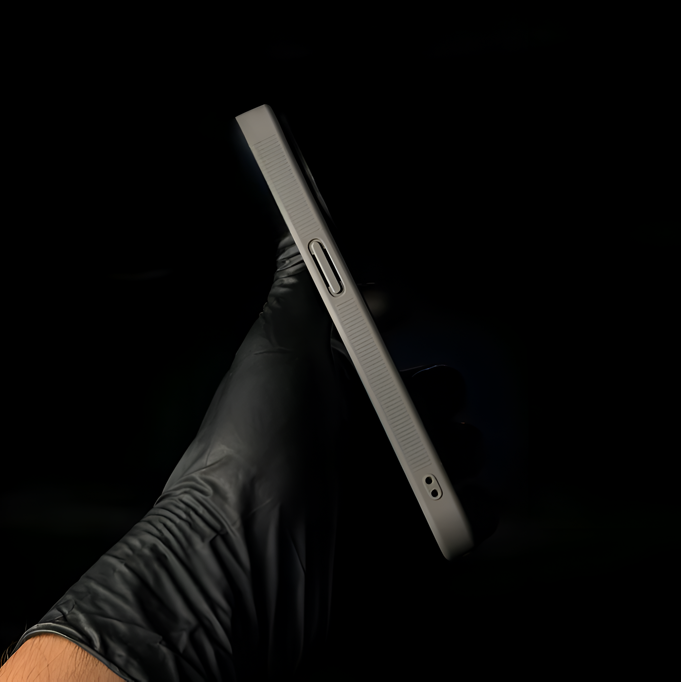 Natural Titanium Matt Magsafe Anti-shock case