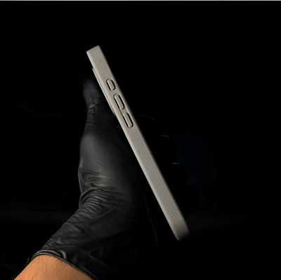 Natural Titanium Matt Magsafe Anti-shock case