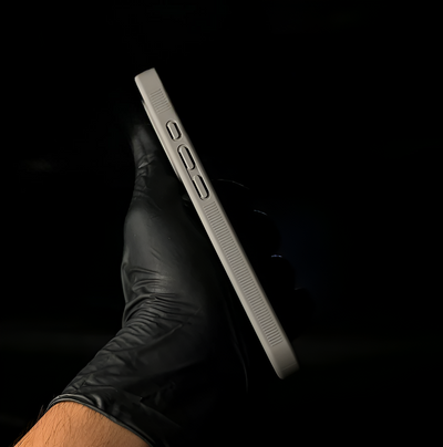 Natural Titanium Matt Magsafe Anti-shock case