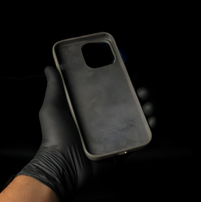 Natural Titanium Silicon Case