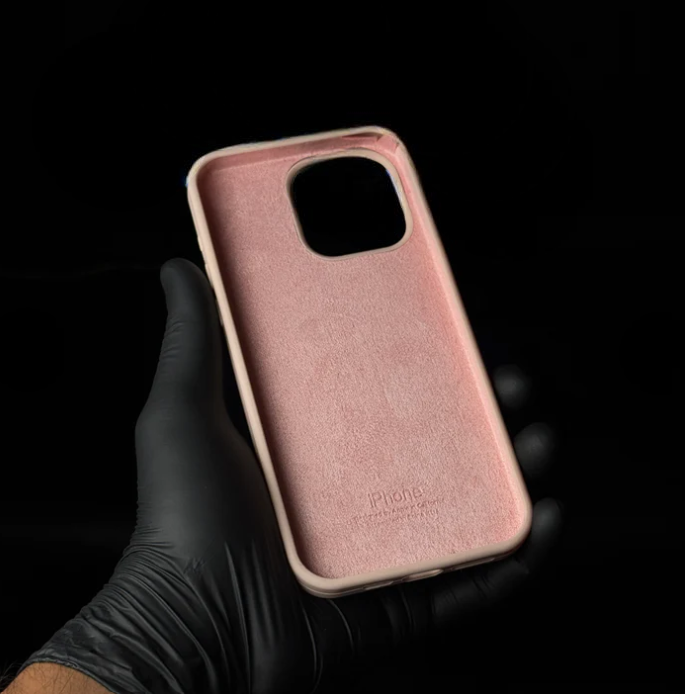 Sand Pink Silicon Case