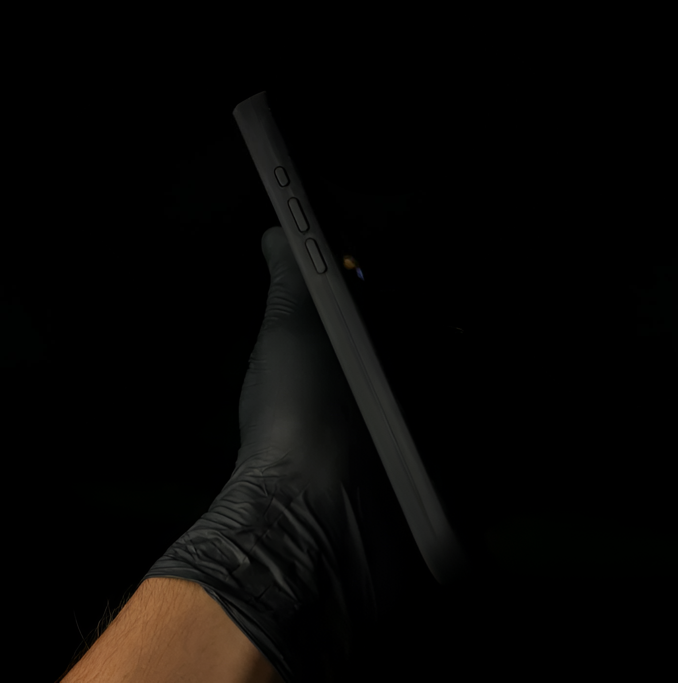 Jet Black Silicon Case