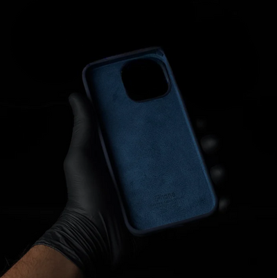 Navy Blue Silicon Case