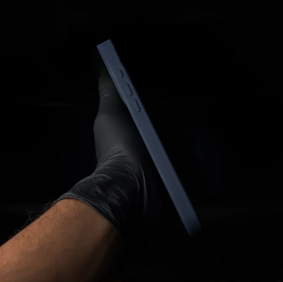 Navy Blue Silicon Case