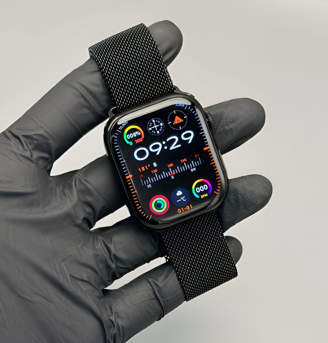 Watch 9 Max Stainless Steel with CTZN Chain strap