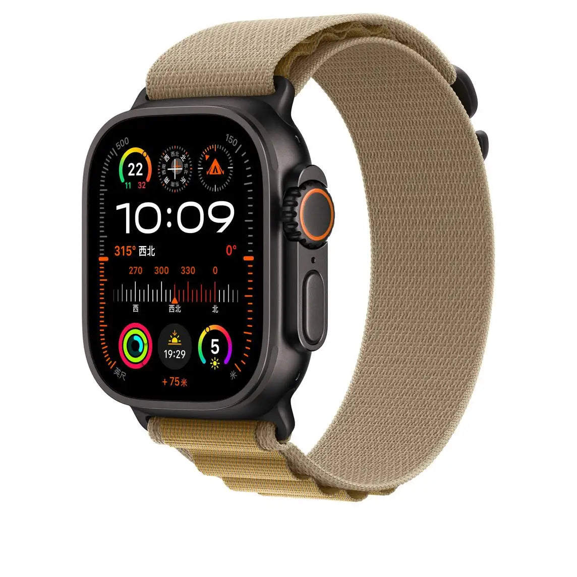 Alpine lus voor Apple Watch ultra 3 2 band