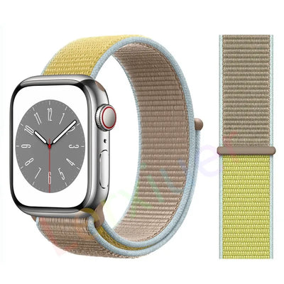 Slim leather strap for Apple Watch band