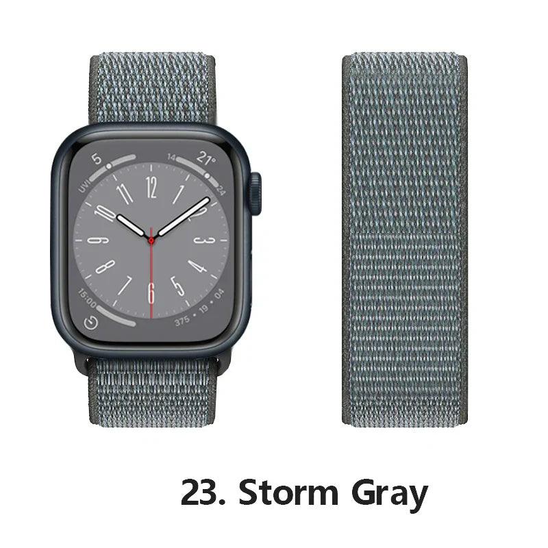 Nylon loop Correa For Apple Watch Band