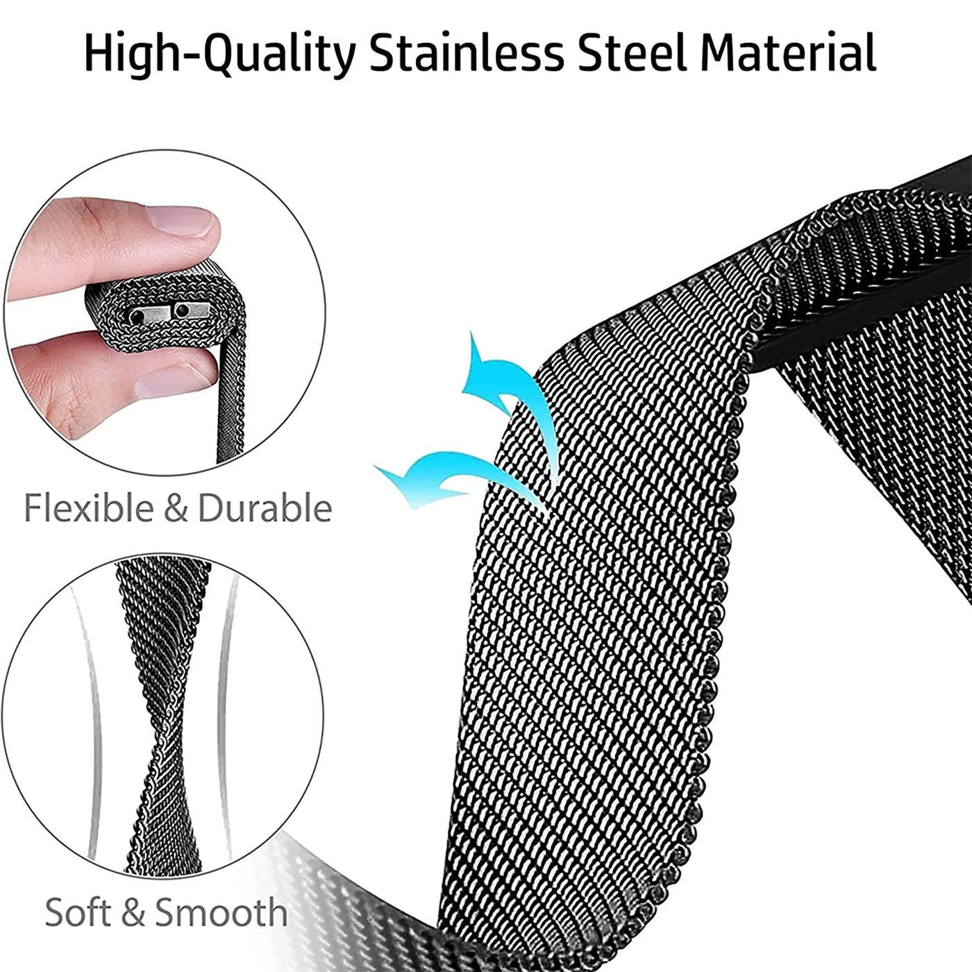 Milanese Strap for Apple Watch Band