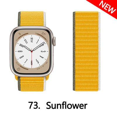 Nylon loop Correa For Apple Watch Band
