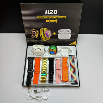 H20 Ultra Smart Watch 10 in 1