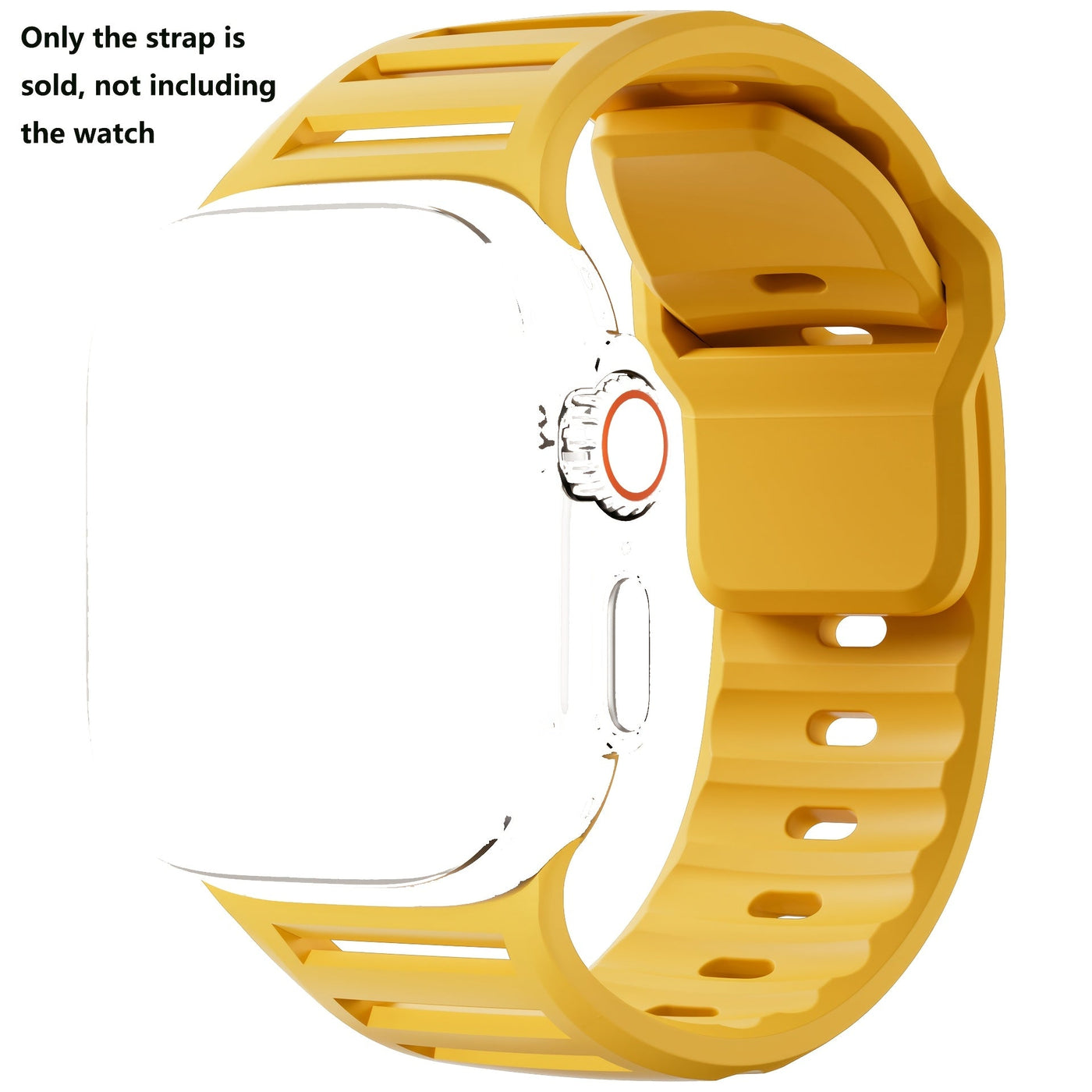 Breathable Silicone Sports Strap for Apple Watch