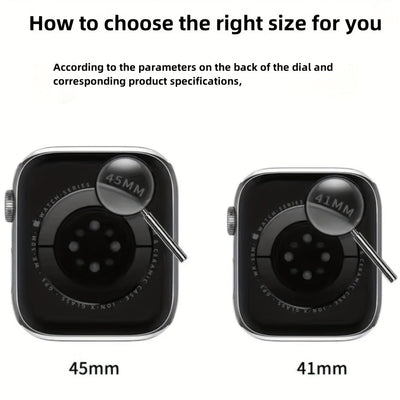 Luxury Two-Tone Silicone Watch Band for iWatch