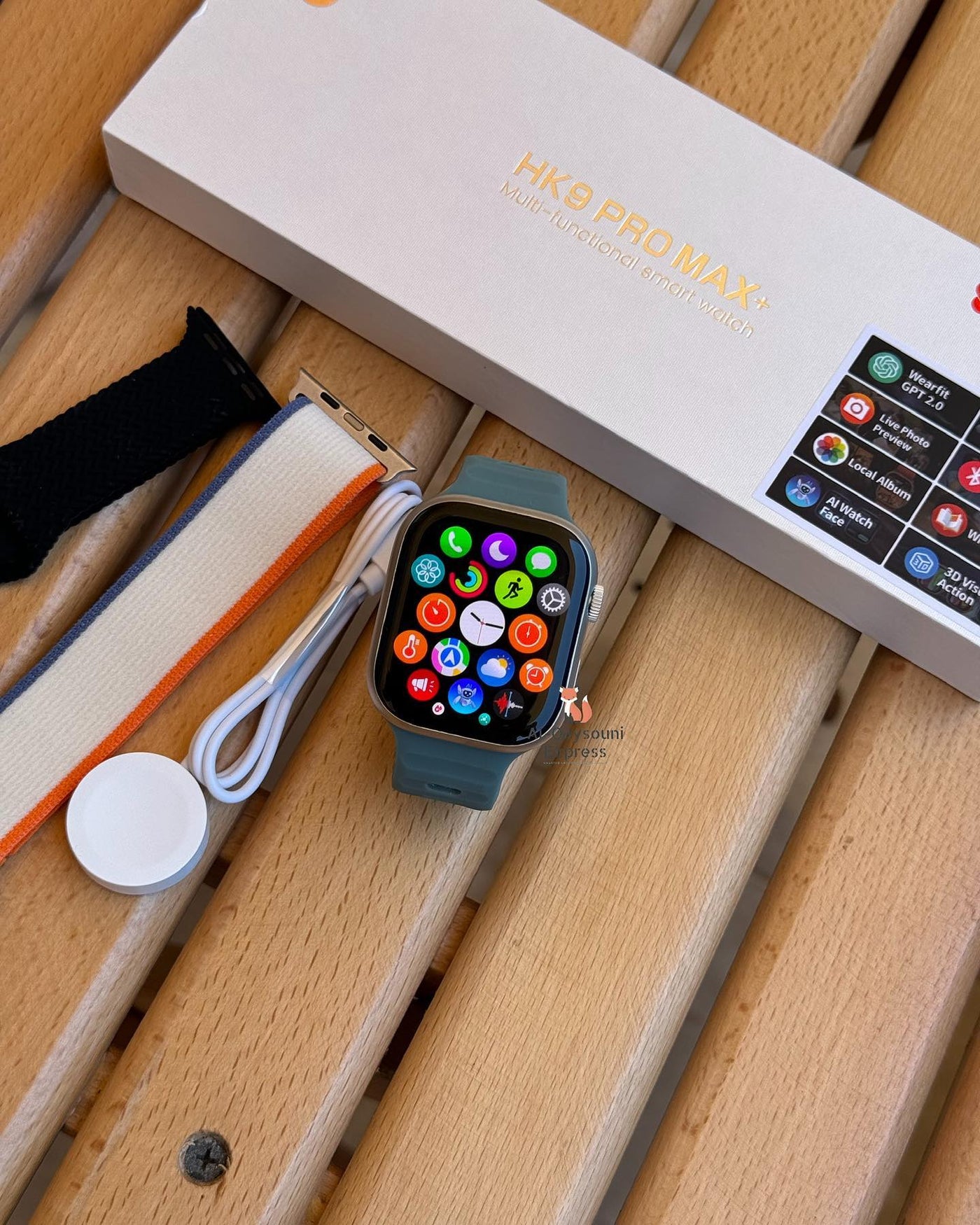 HK10 Pro Max+ Super Amoled Original Smartwatch