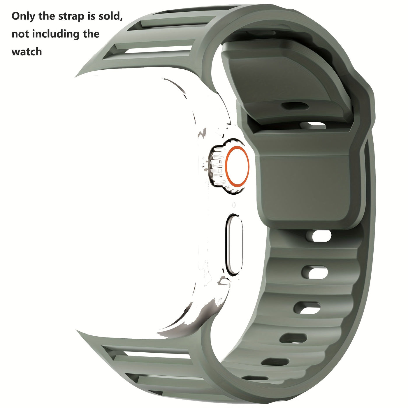 Breathable Silicone Sports Strap for Apple Watch