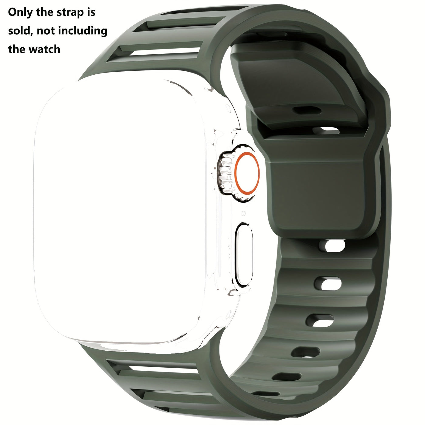 Breathable Silicone Sports Strap for Apple Watch