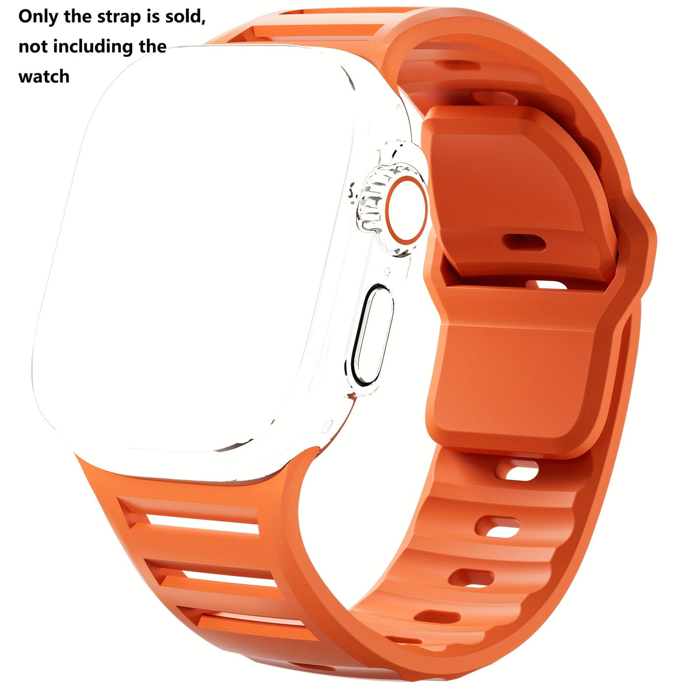 Breathable Silicone Sports Strap for Apple Watch