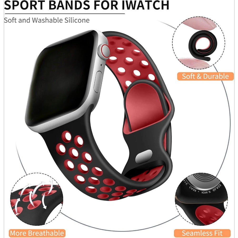 1pc Silicone Sport Band for Apple Watch