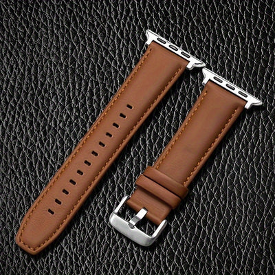 Leather Watch Band Compatible with Apple Watch