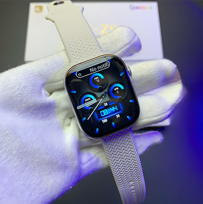 WS-Z9 Smartwatch with CTZN Chain and Silicone Braided Strap