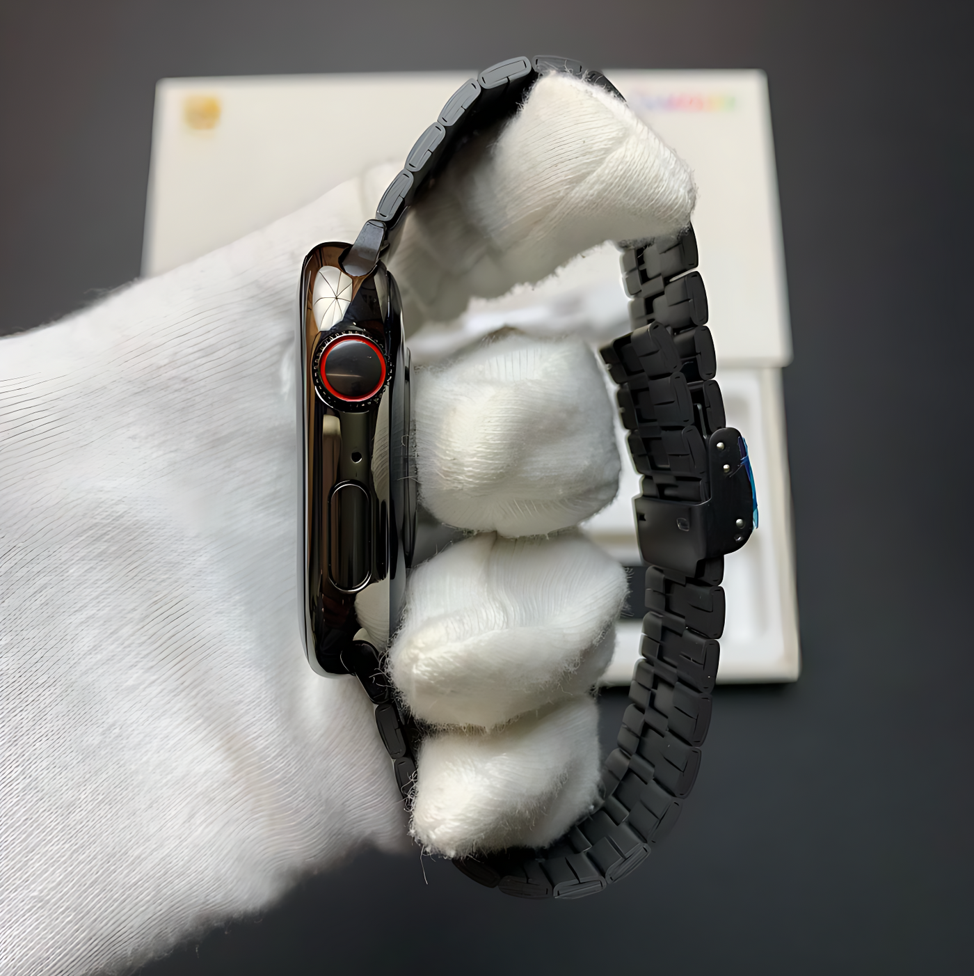 WS-Z9 Smartwatch with CTZN Chain and Silicone Braided Strap