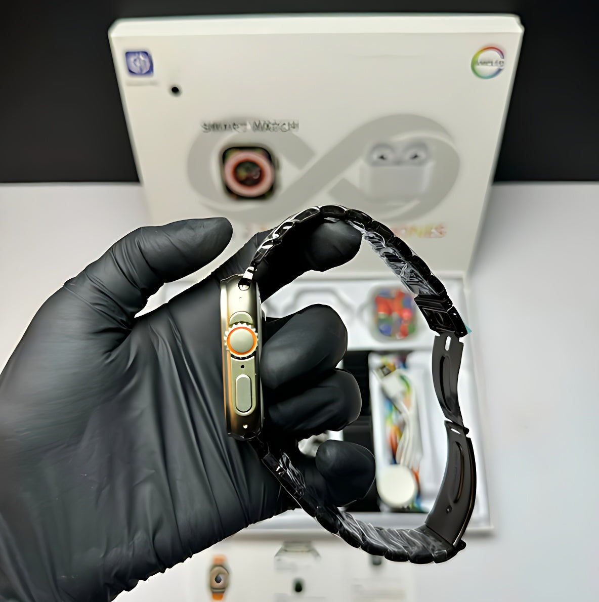 I20 Smart Watch 7in1 + Free Airpods Pro 2