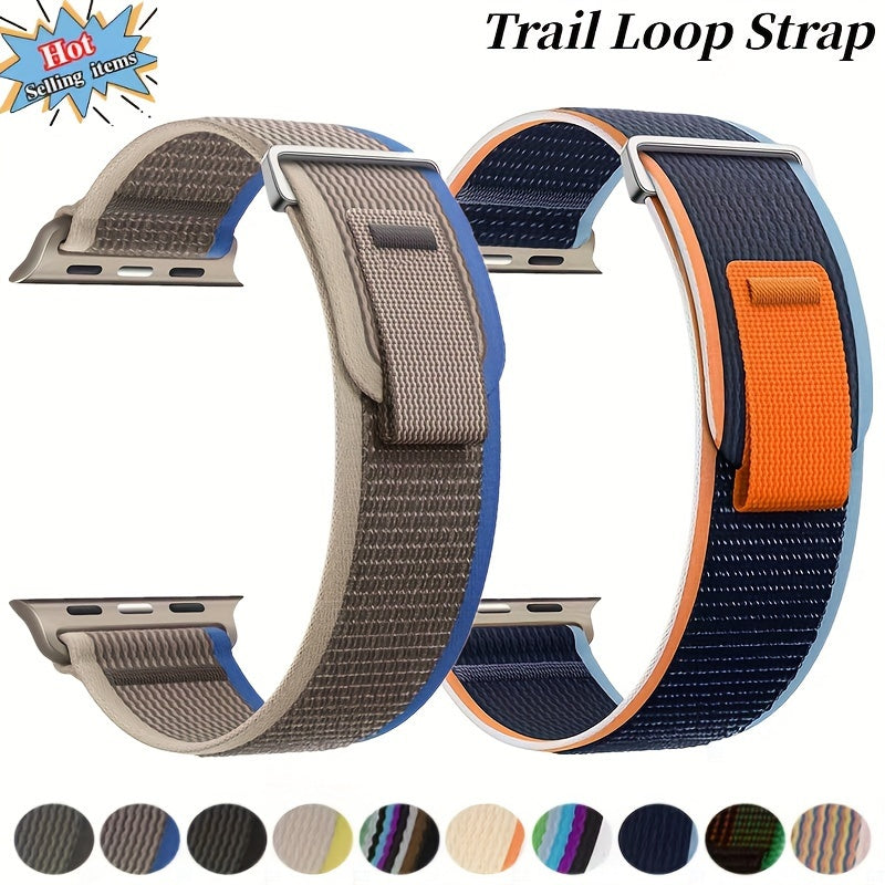 Adjustable Nylon Trail Loop Strap for Apple Watch -