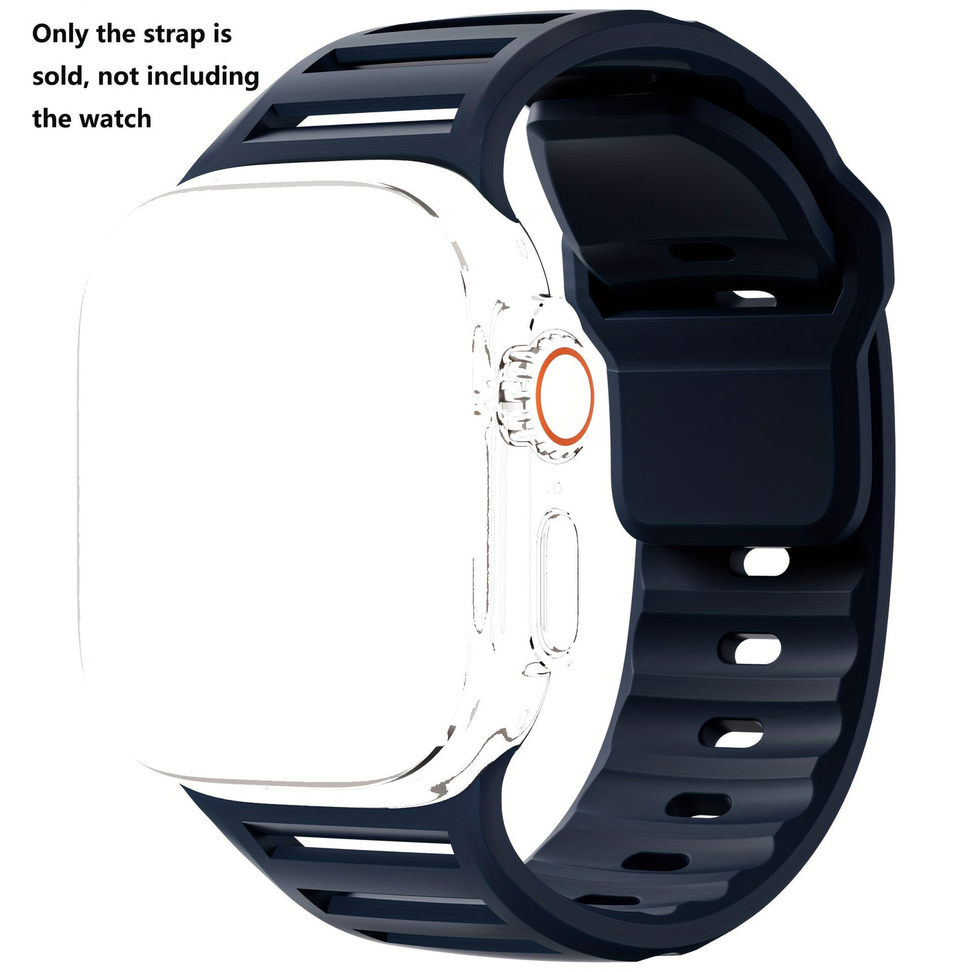 Breathable Silicone Sports Strap for Apple Watch