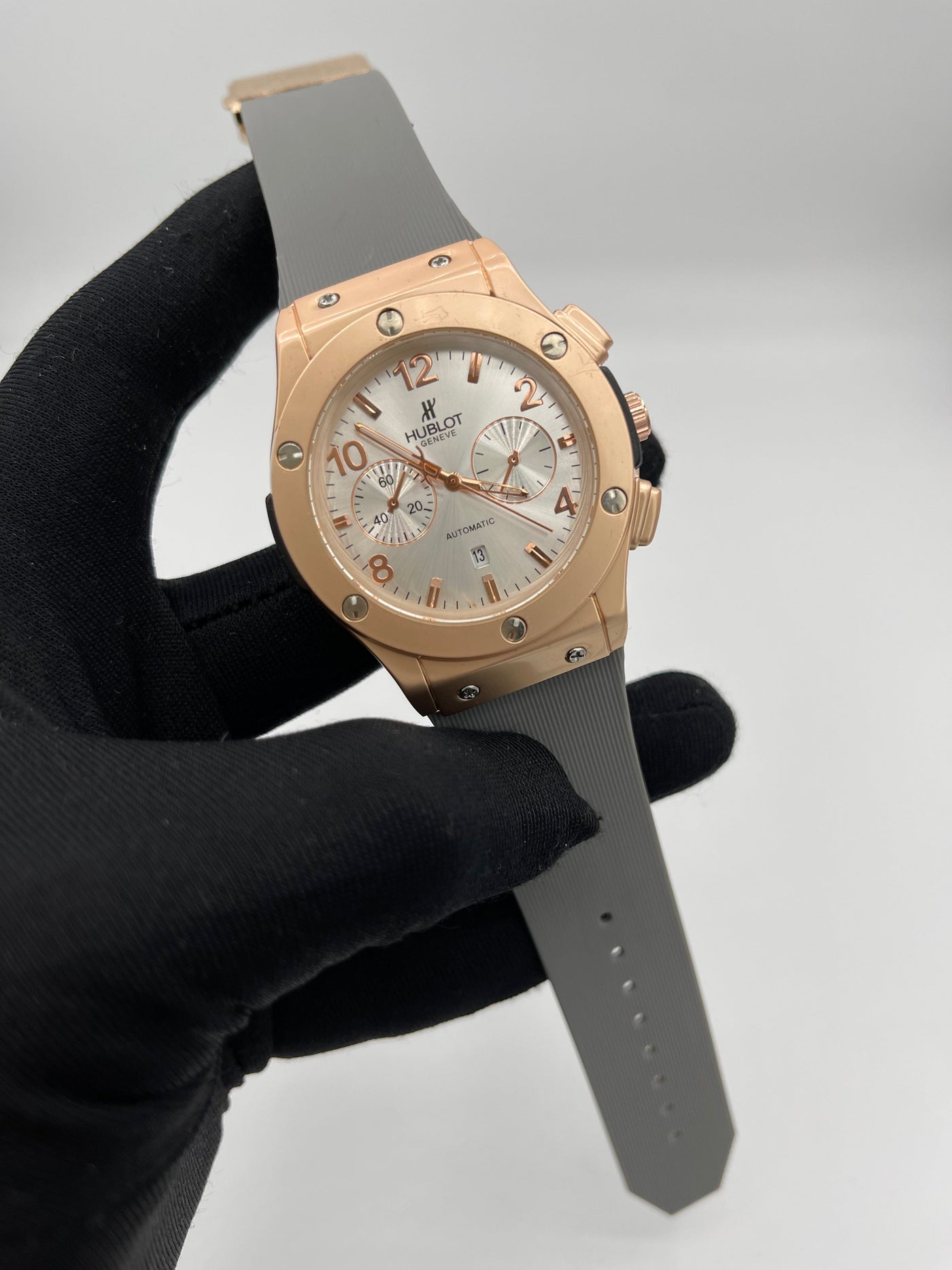 Hub watch grey silver