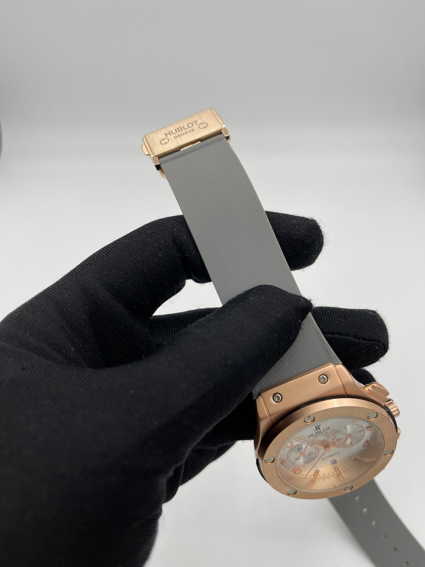 Hub watch grey silver