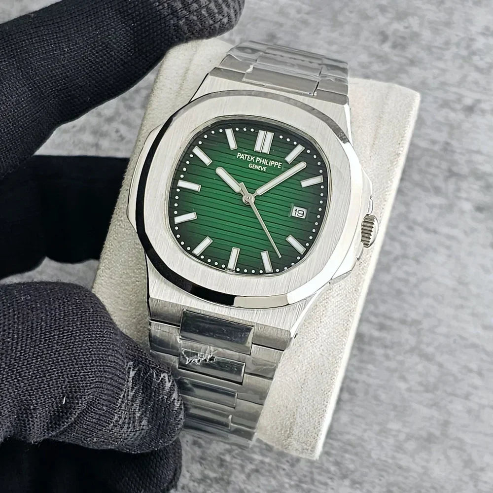 Patek Philippe Date Just - Silver Green