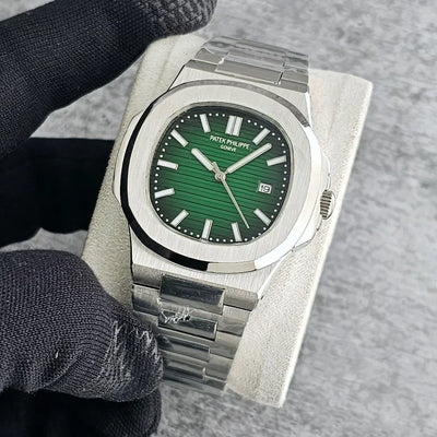 Patek Philippe Date Just - Silver Green